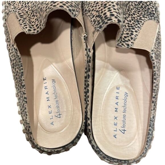 ALEX MARIE 4 feature technology slip on shoes 9.5M 9.5 M anima print - Picture 4 of 8